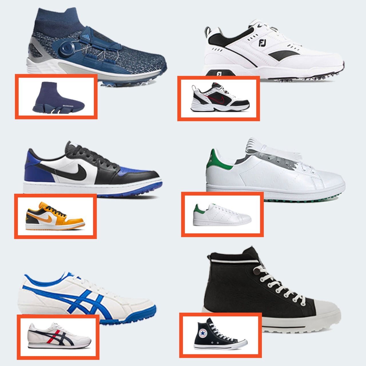 Types of nike shoes best sale with pictures